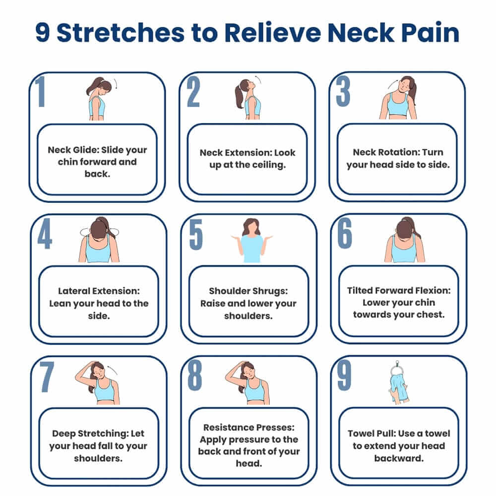 Physiotherapist assisting a patient with neck strengthening exercises