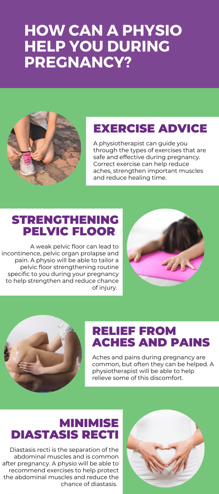 Pregnant woman performing safe prenatal exercises